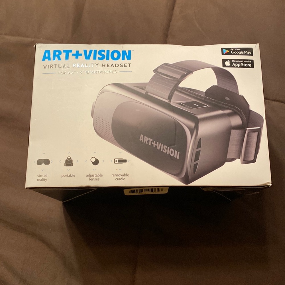 Art + Vision Virtual Reality Headset for 3.5 - 6 smartphones